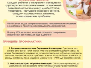 Профилактика детского ожирения