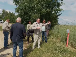 22 июня в Шарангском муниципальном округе прошел традиционный осмотр посевов.