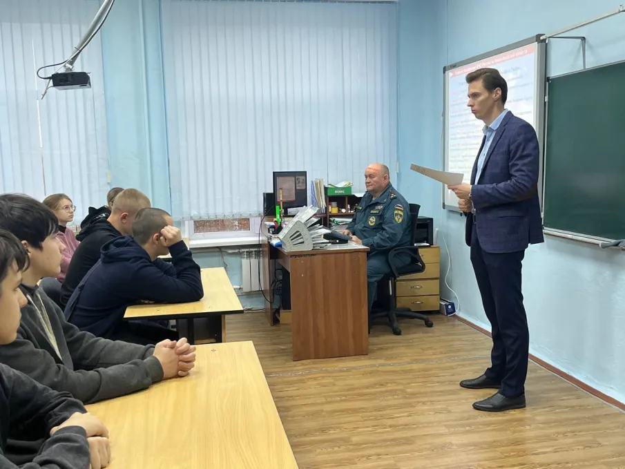 Открытый урок, посвященный Дню гражданской обороны