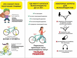 ОГИБДД МО МВД России «Уренский» напоминает: правила для велосипедистов должны знать взрослые и дети.