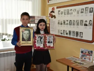4 мая в Роженцовской школе прошел музейный урок , посвященный дню Победы.